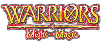 Warriors of Might and Magic title screen for Playstation 2